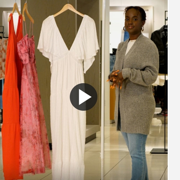 Free People La-La Cream Maxi Dress SIZE XL - Picture 7 of 15